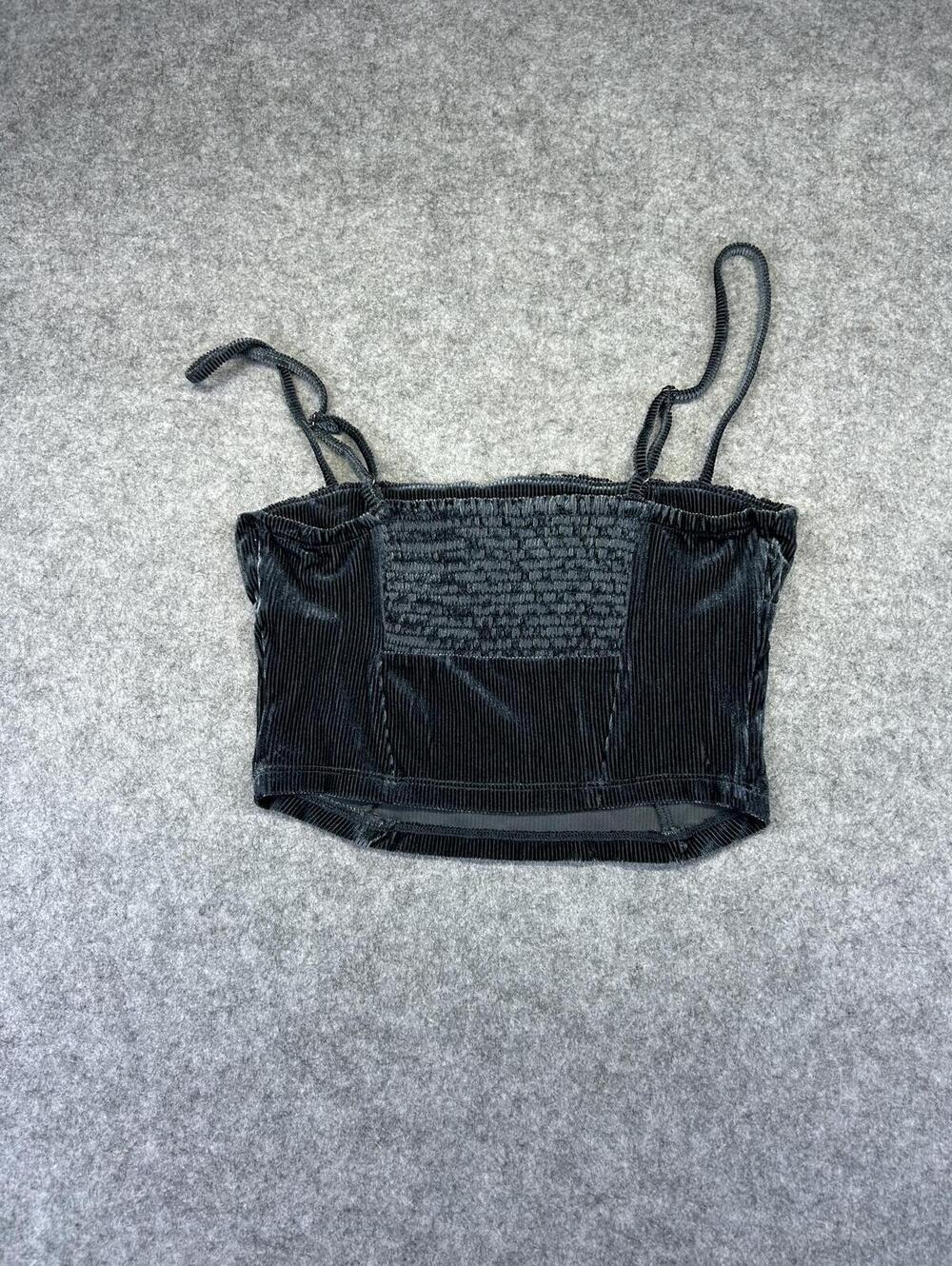 NWOT Urban Outfitters Bralette Sz M Bandeau Satin Babydoll Pin Up Chic Summer - Picture 2 of 5